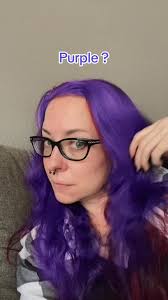 Red or purple? ❤️💜❤️💜 #whichcolor #redhair #purplehair #purplehairfi...