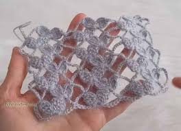Tig Isi Yaprakli Etol Sal Modeli Yapimi Orguyap Com Tig Isleri Filet Crochet Tig Isi Dantel