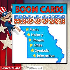The trivia quiz · the first cow to fly in an airplane. Missouri Boom Cards State Facts Symbols History Trivia Distance Learning