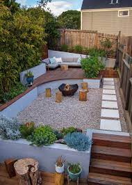 The contrasting brown hues and added trim help to define the front entry. 75 Beautiful Modern Landscaping Pictures Ideas July 2021 Houzz