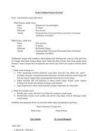 Check spelling or type a new query. 5 Contoh Surat Perjanjian Damai Berbagai Kasus Perselisihan