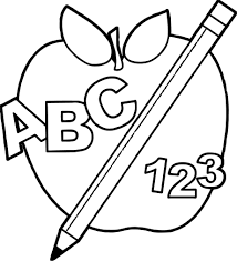 Preschool camping coloring pages coloring home. Coloring Pages Pencil Apple Coloring Pages Abc Coloring Pages Kindergarten Coloring Pages