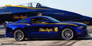 Ford Drive One Blue Angels Charity Mustang Blue Angels Mustang Ford Mustang