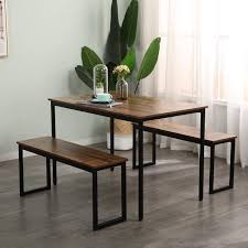 Showing results for nesting dining table. Sogespower 3 Piece Dining Table Set Kitchen Dining Table With 2 Benches Breakfast Table Coffee Table Set Home Office Table Set Computer Table For 2 Nesting Table Set Sp Czjyb Yzld01 Ca Amazon Ca Home