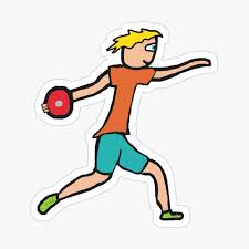 Se conocen dos ángulos de 40° y 60°, situados en los extremos de un lado de 20 m. Poster Lanzamiento De Disco De Mark Ewbie Redbubble