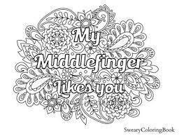 These digital coloring pages for kids and adults are. M I D D L E F I N G E R C O L O R I N G P A G E Zonealarm Results