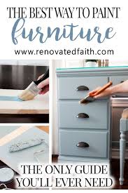 A Better Alternative To Chalk Paint Best Type Of Paint For Wood Furniture Painting Wood Furniture Furniture Makeover Diy Refinishing Furniture