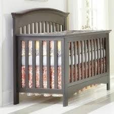 Baby S Dream Furniture Heritage Magnolia Curve Top Crib Slate On Sale Dream Furniture Cribs Baby Furniture