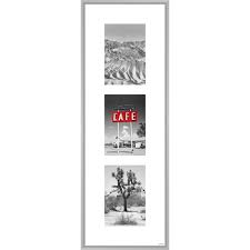 Bilderrahmen in silber gibt es in verschiedenen varianten: Nielsen Galerie Bilderrahmen Junior 3 Bilder 20x60 Cm 3x 10x15 Cm Silber Matt Allesrahmen De