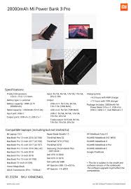 Macbook pro 16gb 1tb ssd intel i5 latest model $1499 with student deals. Mi Power Bank Pro 3 20000 Mah East West B2b