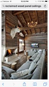 Pin By Maison Numero 20 Rive Gauche On Dream Spaces Rustic Family Room Cabin Room Design Cabin Interior Design