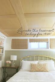 Maybe you would like to learn more about one of these? How To Make A Basement Plywood Ceiling That Looks Like Wood Paneling Frugal Family Times