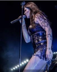 Floor Jansen Female Guitarist Metal Girl Rocker Girl