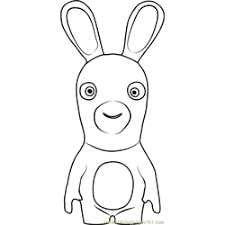 Rabbids invasion colouring book for children. Rabbids Invasion Coloring Pages For Kids Printable Free Download Coloringpages101 Com