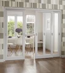 A glass interior door with frosted glass will let the light flow whilst retaining a sense of privacy. Doors Room Divider Doors Internal Glass Doors French Doors Interior