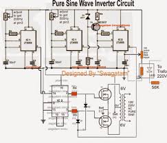 How To Build A 400 Watt High Power Inverter Circuit With Built In Charger Sine Wave Circuit Projects Circuit
