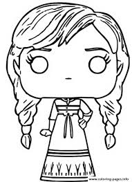 Funko pop coloring pages batman. Funko Pop Frozen 2 Anna Coloring Pages Printable