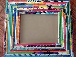 Cornici Con Il Riciclo Creativo Idee Facili E Veloci Cornice Di Carta Colorata Cornici Di Carta Cornici Artigianali Mestieri Fai Da Te