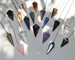 Image result for image of crystal pendulum