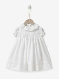 Cyrillus paris boys polo & shorts set. Occasion Wear Dress For Babies Romy By Cyrillus White Baby