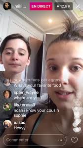 Milliebobbybrown Noahschnapp Strangerthings Instagram Stranger Things Actors Cast Stranger Things Millie Bobby Brown
