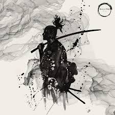 Artwork Japanese Art Black And White Japanese Samurai Warior Art Samurai Painting Wallart Blackandwhite Wallhanging Walldecor Mensgifts H Samurai Artwork Samurai Art Japanese Art Modern
