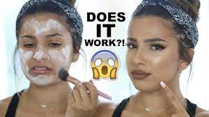 Applying Powder Before Foundation Does It Work Youtube