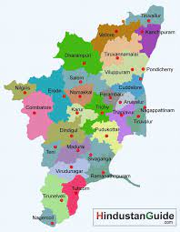 State of tamil nadu map. Map Of Tamilnadu Districtwise Tamilnadu Map Pilgrimage Centres In Tamilnadu Beaches In Tamilnadu Hillstations In Tamilnad India World Map Map Political Map