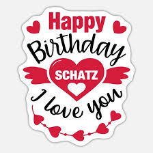 Freund Freundin Geburtstag Geschenk Gluckwunsch Sticker Spreadshirt