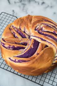 Ube Swirl Bread Purple Yam Swirl Bread The Little Epicurean Recipe Ube Recipes Swirled Bread Recipes