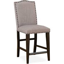 Hampton Counter Height Upholstered Stool American Signature Furniture Living Room Stools Upholstered Stool Upholstered Bar Stools