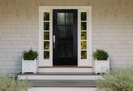 Sidelight blinds are a good idea not only for practical purposes, but also for decorative ones. Black Front Door Ideas To Up Your Curb Appeal Pella Windows Doors