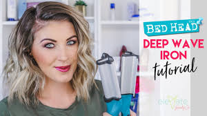 Check out the best youtube tutorials to do beachy waves on short hair with a flat iron, a wand, a curling iron, a deep waver, and some heatless wave techniques. Beachy Waves Bed Head Wave Artist Deep Hair Waver Iron Beach Curls How To Tutorial Demo Youtube