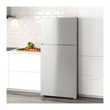 Frostig Top Freezer Ikea Open Concept Kitchen Tempered Glass Shelves Adjustable Shelving