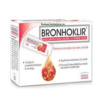 Tusea este recunoscuta ca fiind de doua feluri: Bronhoklir Sirop Tuse Uscata 15 Plicuri 5ml Pret 9 72 Ron