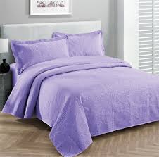 Check spelling or type a new query. Fancy Collection 3pc Luxury Bedspread Coverlet Embossed Bed Cover Solid Purple Lavender New Over Size 300cm X 270cm King California King By Fancy Linen Shop Online For Homeware In Fiji