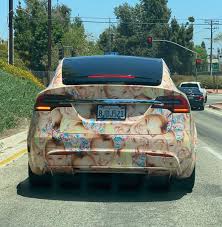 Tesla car wraps are a type of vinyl vehicle decal that is specifically designed to contour to the tesla model's unique body shape. Jack Beyer On Twitter Aaaaand The Award For Worst Ever Paint Job Graphic Wrap On A Tesla Goes Tooooo The Owner Of This Car Why On Earth Would Someone Do This Https T Co Seqpkx0vgw