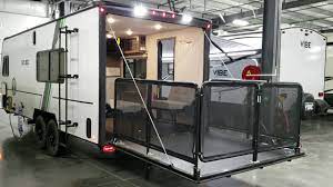 A toy hauler is a towable rv combining living space with a mobile garage. 2019 No Boundaries 19 1 By Forestriver Inc At Couch S Rv Nation A Rv Wholesaler Toy Hauler Rv Review Youtube