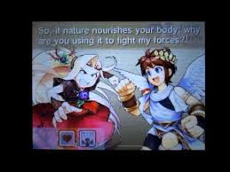 Pit Likes To Eat A Lot Kid Icarus Uprising Kid Icarus Icarus Kid Icarus Uprising