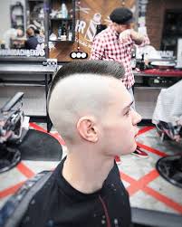 The hybrid hairstyle is one of the men's short sides long top haircuts that has a more organic approach, just like the salon one. Men S Hair Haircuts Fade Haircuts Short Medium Long Buzzed Side Part Long Top Short Sides Hair Style Hairstyle Haircut Hair Color Slick Ba Frisuren