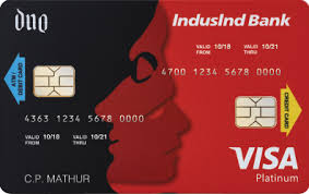 Indusind legend credit card lounge access. Indusind Bank Duo Card India S First Debit Cum Credit Card