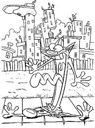 See more ideas about coloring pages, coloring pages for kids, coloring pictures. Catdog Cat Is Shocked Coloring Pages Best Place To Color