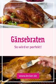 Gansebraten So Geht S Schritt Fur Schritt Lecker Gansebraten Rezept Weihnachtsgans Rezept Weihnachtsgans Rezept Einfach