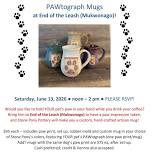 Pawtigraph Mugs with Stone Pony Pottery - MUKWONAGO