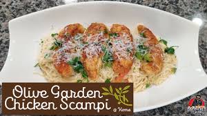 Here they learn italian recipes, cooking techniques and italian culture. Olive Garden Chicken Scampi Recipe Youtube