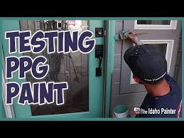 Here the best paint to use when getting your paint from a home depot store thought it might come in handy for someone out there. Paint Test Ppg Break Through Good Paint Bad Paint Youtube
