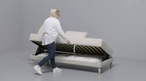 Ikea Flottebo 90 Anleitung Vom Sofa Zum Bett Youtube