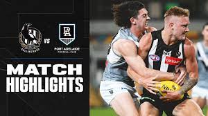 We have another cracking game a week out from the finals with adelaide taking on collingwood at norwood oval. Collingwood V Port Adelaide Highlights Round 18 2020 Afl Youtube