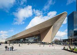 Rotterdam Centraal Station Redevelopment By Benthem Crouwel Architects Mvsa Architects And West 8 Train Station Architecture Rotterdam Architecture