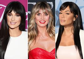 When i was a little girl, i had cleopatra bangs for the longest time. Celebrities With Bangs Best Haircuts With Fringe